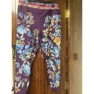 Johnny Was Bee Active Lexi Leggings XXL Floral Preowned